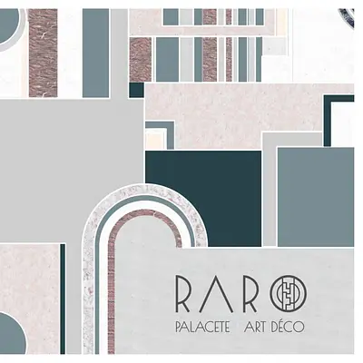 Raro Palacete Art Déco
