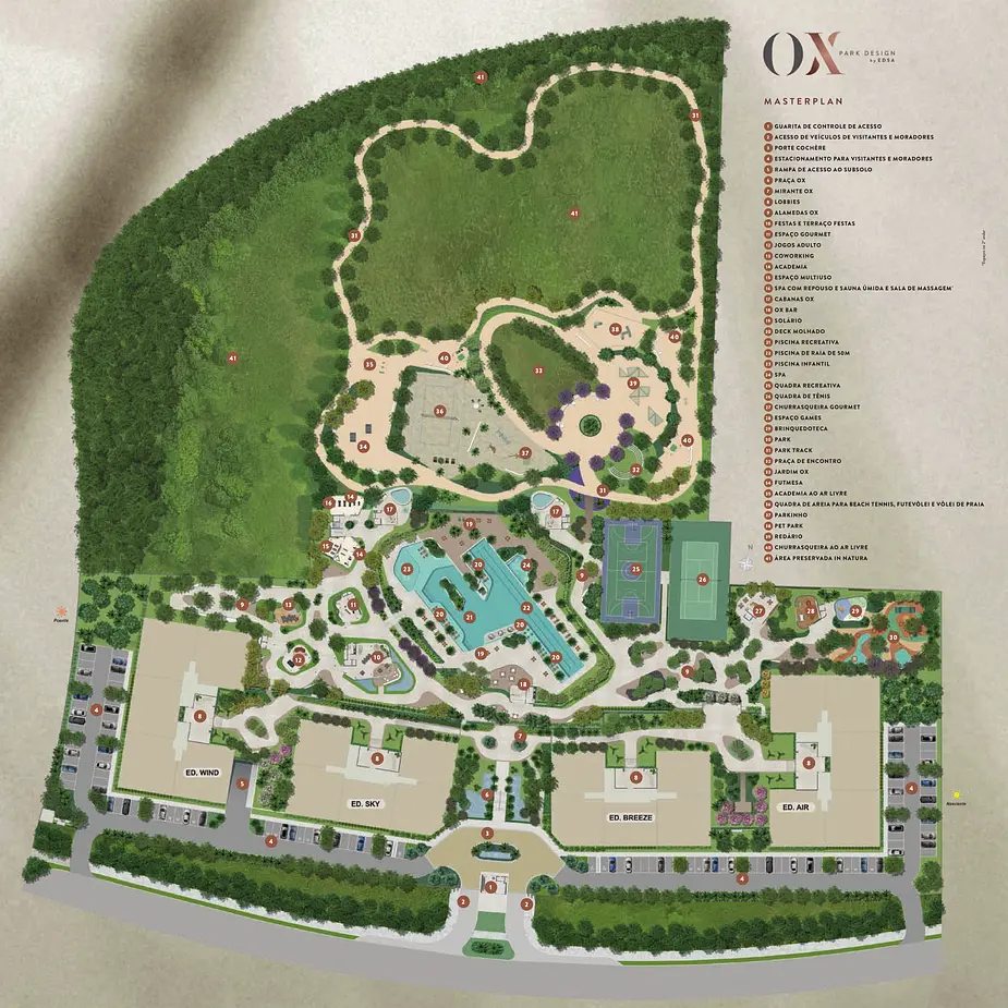 OX Park Design by Edsa